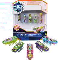 Spin Master Hex Bots - Nano Bots 5er-Pack, Spielfigur 