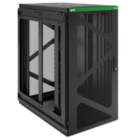 APC NetShelter AR124SM Wandmontage USV-Tiefe, Rack-Gehäuse schwarz, 24 Höheneinheiten