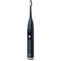 Beurer SC 50 Midnight Ink Green Planet, Elektrische Zahnbürste schwarz, incl. 2 Bürstenköpfe