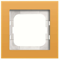 Busch-Jaeger Abdeckrahmen 1-fach, Abdeckung gelb, Retail