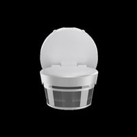 Busch-Jaeger Busch-Wächter Profi 220 Grad Bewegungsmelder mit Bluetooth und Dämmerungssensor aluminium, Retail