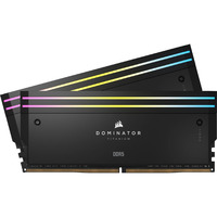 Corsair DIMM 96 GB DDR5-6800 (2x 48 GB) Dual-Kit, Arbeitsspeicher schwarz, CMP96GX5M2B6800C40, Dominator Titanium, INTEL XMP