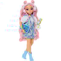 Mattel Dream Besties Daisy Jean Modepuppe mit 9 Zubehörteilen zum Thema DJ und Musik 