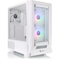 Thermaltake Ceres 350 MX Snow White, Tower-Gehäuse weiß, Tempered Glass x 2