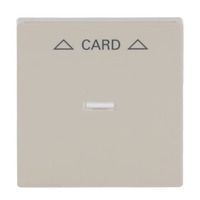 0 Zentralscheibe für Cardschalter, Abdeckung weiß, Retail