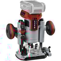 EINHELL Professional Akku-Oberfräse und -Kantenfräse TP-RO 18 Set Li BL - Solo rot, ohne Akku und Ladegerät