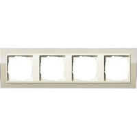 Gira Abdeckrahmen vierfach, Abdeckung Retail