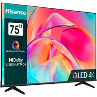 Hisense 75E77KQ, LED-Fernseher 189 cm (75 Zoll), schwarz, UltraHD/4K, Triple Tuner, HDR, Dolby Atmos