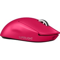 Logitech Gaming PRO X SUPERLIGHT 2, Gaming-Maus magenta, 2,4-GHz-LIGHTSPEED, kompatibel mit Windows und macOS