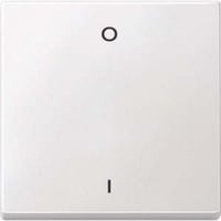 Merten Wippe Kennzeichen 0 und 1 für Wippschalter Einsatz weiß, Retail