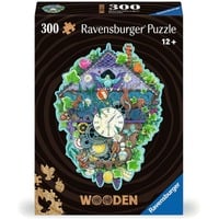 4005555007593 - Ravensburger WOODEN Puzzle 12000759 - Kuckucksuhr - 300 Teile Kontur-Holzpuzzle mit stabilen individuellen Puzzleteilen und 25 kleinen Holzfiguren = Whimsies für Erwachsene und Kinder ab 12 Jahren 4005555007593 - Ravensburger WOODEN Puzzle 12000759 - Kuckucksuhr - 300 Teile Kontur-Holzpuzzle mit stabilen individuellen Puzzleteilen und 25 kleinen Holzfiguren = Whimsies für Erwachsene und Kinder ab 12 Jahren