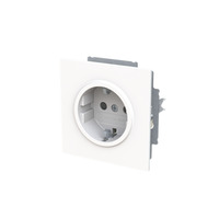 0 Schutzkontaktsteckdose Schutzkontakt Safety Plus weiß, Retail