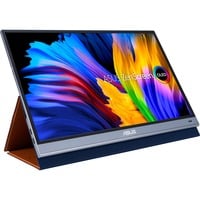 ASUS ZenScreen MQ16AHE, OLED-Monitor 39.6 cm (15.6 Zoll), silber, FullHD, HDR, USB-C