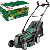 Bosch Heimwerken & Garten Akku-Rasenmäher UniversalRotak 2x18V-37-550 Solo, 36Volt (2x18V) grün/schwarz, ohne Akku und Ladegerät, POWER FOR ALL ALLIANCE