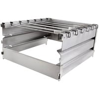 Broil King Multi-Windschutz für Infrarot-Seitenbrenner, Gestell edelstahl