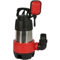 EINHELL Schmutzwasserpumpe GC-DP 9040 N, Tauch- / Druckpumpe rot/edelstahl, 900 Watt