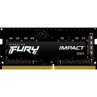 Kingston FURY SO-DIMM 4 GB DDR3-1866  , Arbeitsspeicher schwarz, KF318LS11IB/4, Impact