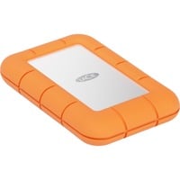 LaCie Rugged Mini SSD 4 TB, Externe SSD orange/silber, USB-C 3.2 Gen 2x2 (20 Gbit/s)