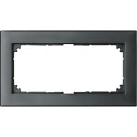 Merten Rahmen zweifach ohne Mittelsteg anthrazit, Retail