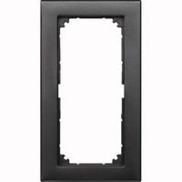 Merten Rahmen zweifach ohne Mittelsteg anthrazit, Retail