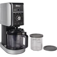 Ninja CREAMi Deluxe Eismaschine NC502EU schwarz/silber, für 2.100ml Eiscreme, 800 Watt