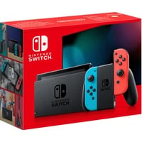 Image of Nintendo Switch Konsole mit verbesserter Akkuleistung rot blau