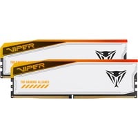 Patriot DIMM 32 GB DDR5-6600 (2x 16 GB) Dual-Kit, Arbeitsspeicher schwarz, PVER532G66C34KT, Viper Elite 5 RGB, INTEL XMP, AMD EXPO