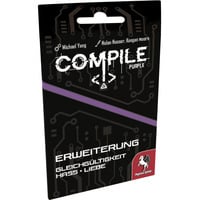 Pegasus Compile (Purple Edition) Gleichgültigkeit Hass Liebe, Kartenspiel Erweiterung