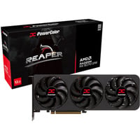PowerColor Radeon RX 9070 GRE Reaper 12GB, Grafikkarte schwarz, RDNA4, GDDR6, 3x DisplayPort, 1x HDMI