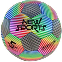 VEDES Fußball Rainbow Größe 5 unaufgeblasen 