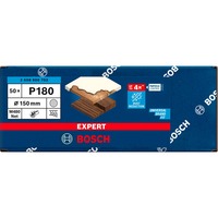 Bosch Professional Expert M480 Netzstruktur-Schleifblatt Ø 150mm, K180 50 Stück, für Exzenterschleifer