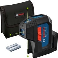 Bosch Professional Punktlaser GPL 3 G Professional blau/schwarz, grüne Laserpunkte