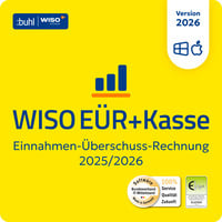 Buhl Data WISO EÜR + Kasse 2026, Office, Finanz-Software Deutsch, 1 Lizenz