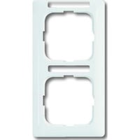 4011395969458 - BJ Reflex SI Linear Rahmen 1722NSKA-214 mit Schriftfeld 2fach alpinweiss senk