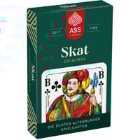 Cartamundi Skat französisches Bild in Faltschachtel, Kartenspiel 
