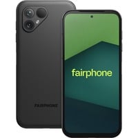 Fairphone 5 256GB, Handy Matte Black, Android 13, Dual SIM, 16 GB