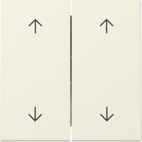 Gira Wippe zweifach mit Pfeilsymbolen weiß, Retail