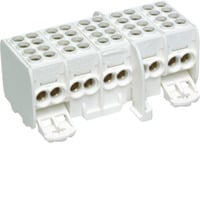 3250613780203 - Hager Hauptleitungsabzweigklemme KH25C univers 5P 2x25 2x16qmm fingersicher