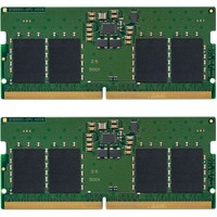 Kingston SO-DIMM 16 GB DDR5-5200 (2x 8 GB) Dual-Kit, Arbeitsspeicher grün, KVR52S42BS6K2-16, Value RAM