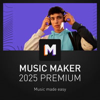 MAGIX Music Maker 2025 Premium, Multimedia-Software Deutsch