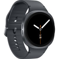 SAMSUNG Galaxy Watch8, Smartwatch grau, 40 mm, LTE, Sport Band M/L