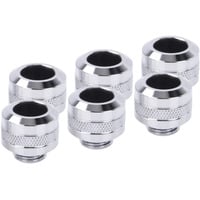 4250197174749 - Eiszapfen PRO 13mm HardTube Fitting G1 4 - Chrome Sixpack Verbindung 4250197174749 - Eiszapfen PRO 13mm HardTube Fitting G1 4 - Chrome Sixpack Verbindung