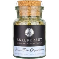 Ankerkraut Pommes Frites Salz Mediterran, Gewürz 85 g, Korkenglas