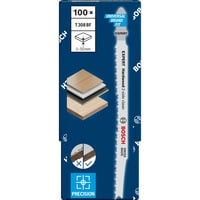 Bosch Professional Expert Stichsägeblatt T 308 BF 'Hardwood 2-side clean' 100 Stück