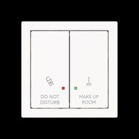 Busch-Jaeger Wippe zwei fach mit Bedruckung DND MUR weiß, Retail