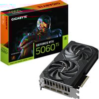 GIGABYTE GeForce RTX 5060 Ti WINDFORCE 16G, Grafikkarte DLSS 4, 3x DisplayPort, 1x HDMI 2.1