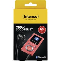 Intenso Video Scooter BT, Portable Player pink, 64 GB, Bluetooth