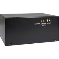 Inter-Tech Steckdosenleiste PDU ST-1021, 2-fach, 10A schwarz, per Fernzugang via Webinterface schaltbar
