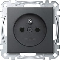Merten Steckdose mit Schutzkontakt anthrazit, Retail