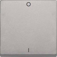 Merten Wippe Kennzeichen 0 und 1 für Wippschalter Einsatz aluminium, Retail